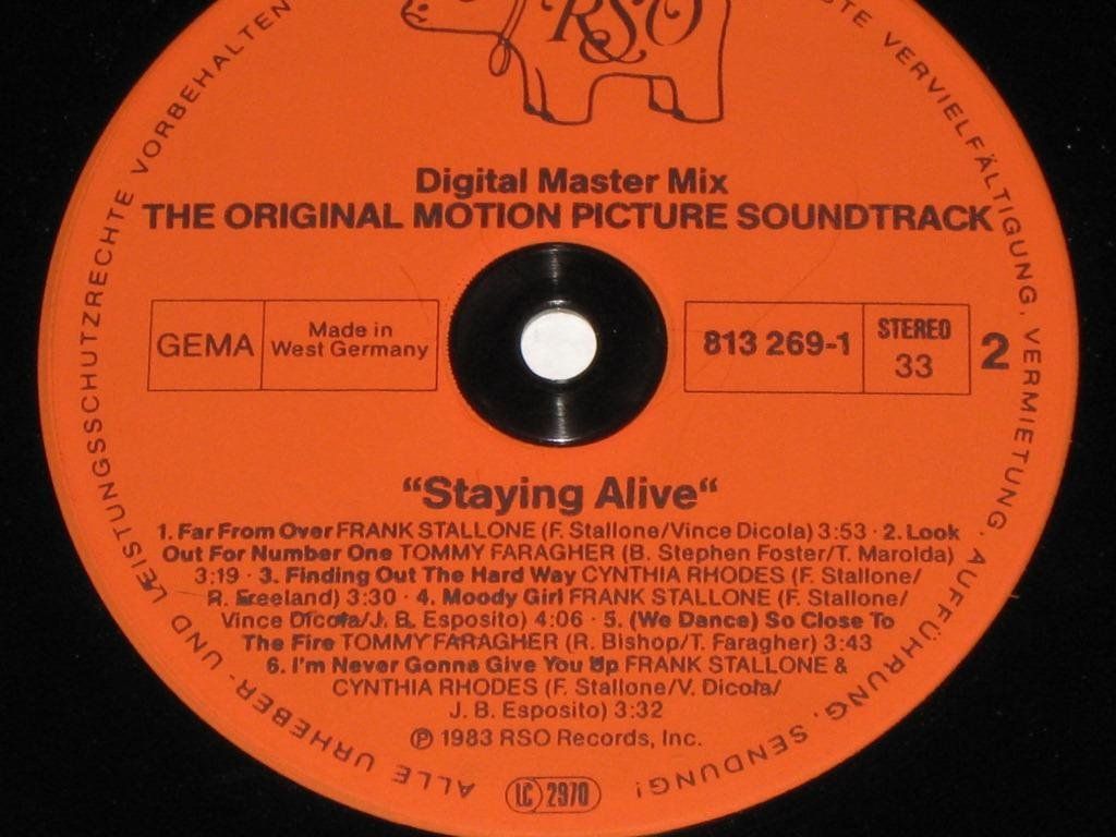 Schallplatten: LP - STAYING ALIVE – Gebraucht aus Steckborn von Quo7 3