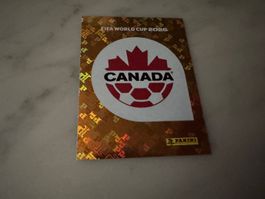 Panini FIFA Fussball WM 2026 Sticker Canada Wappen CAN 1