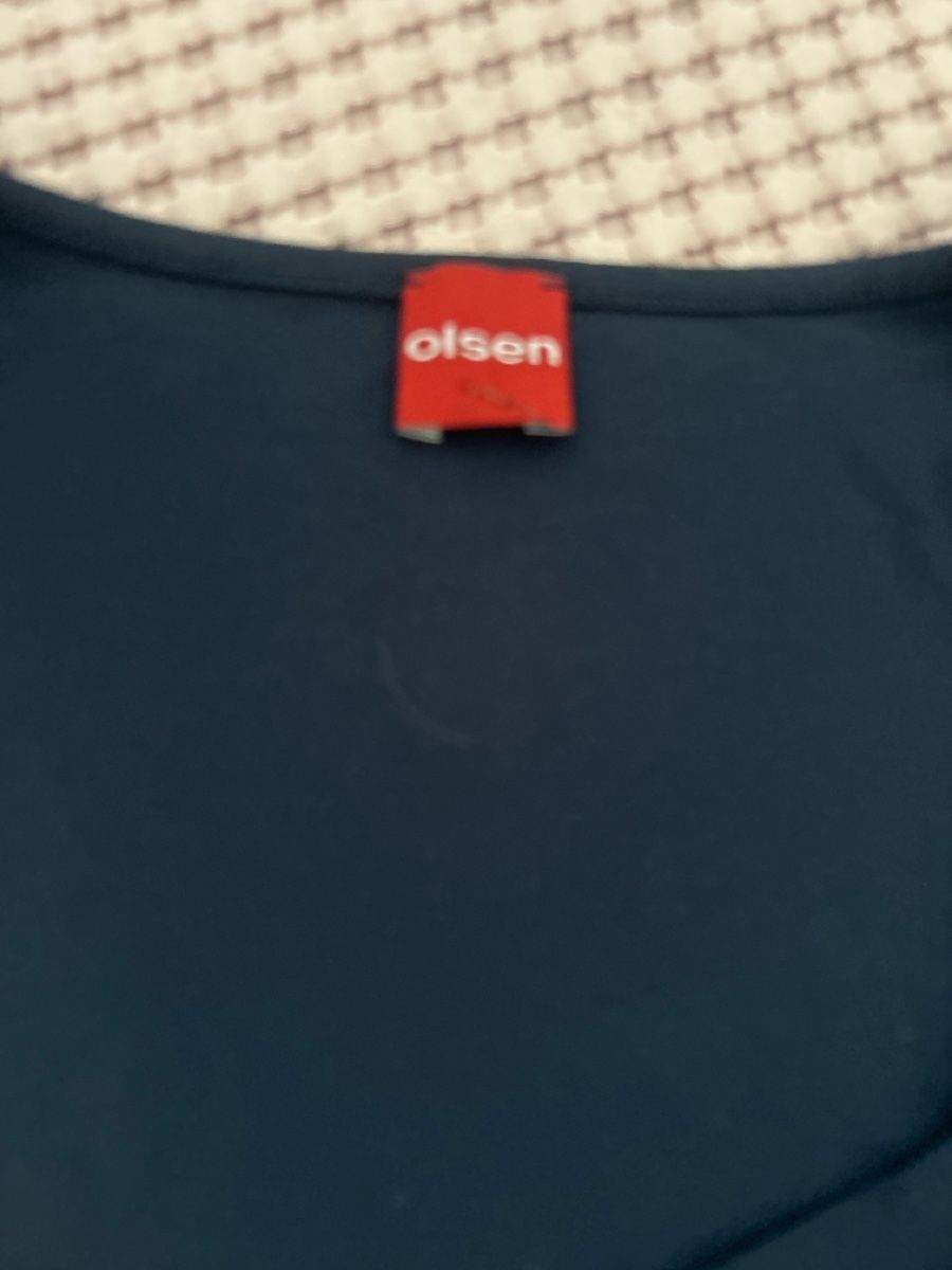 Top: Olsen Top, Dunkelblau, Gr. 36/38! – Nuovo (secondo la descrizione) da Langnau im Emmental venduto da Iriss 2