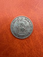 Pièce de monnaie 1 Shilling George VI 1939 en argent