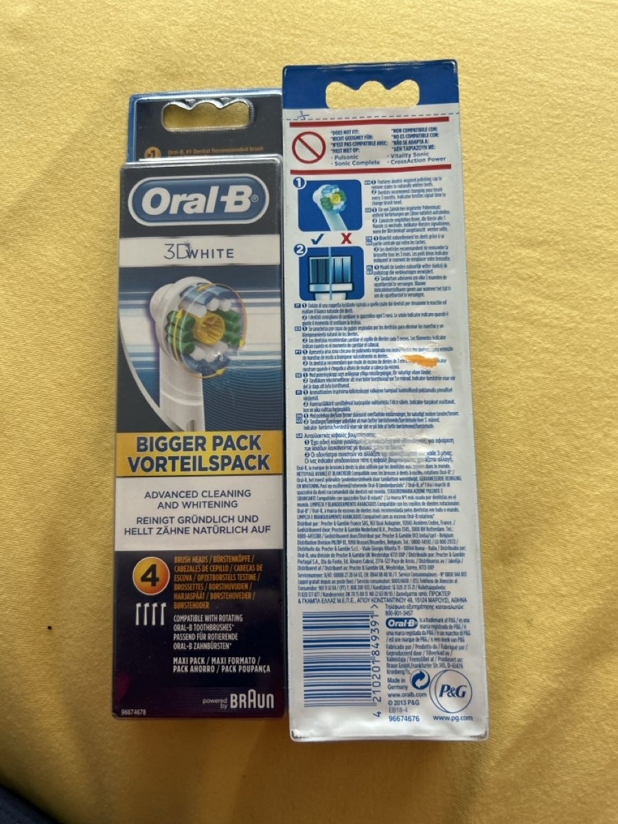 Oral B Cura dei denti: Oral -B Erzatzbürste – Nuovo (secondo la descrizione) da Triengen venduto da zomavesu 1