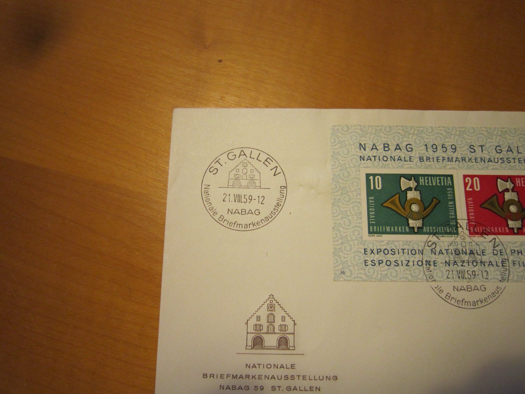 Tutti i francobolli: Lot A 1959 NABAG ET – Usato da Gordola venduto da Polentaefung 2