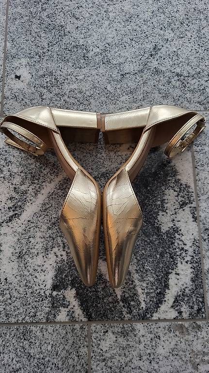 Scarpe da donna: Goldene Pumps Gr. 38 – Usato da Oberkirch LU venduto da fabi0812 2