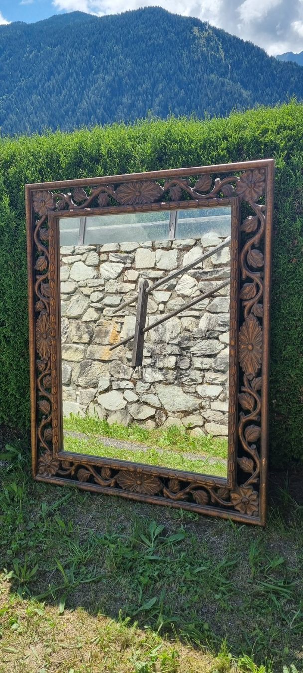 Specchi: Miroir mural en bois sculpté – Usato da Leytron venduto da anilemgu 1