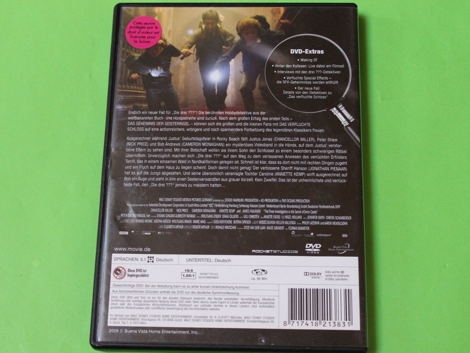 Tutti i DVDs: DIE DREI ??? - DAS VERFLUCHTE SCHLOSS DVD – Usato da Tübach venduto da JamesStone 2