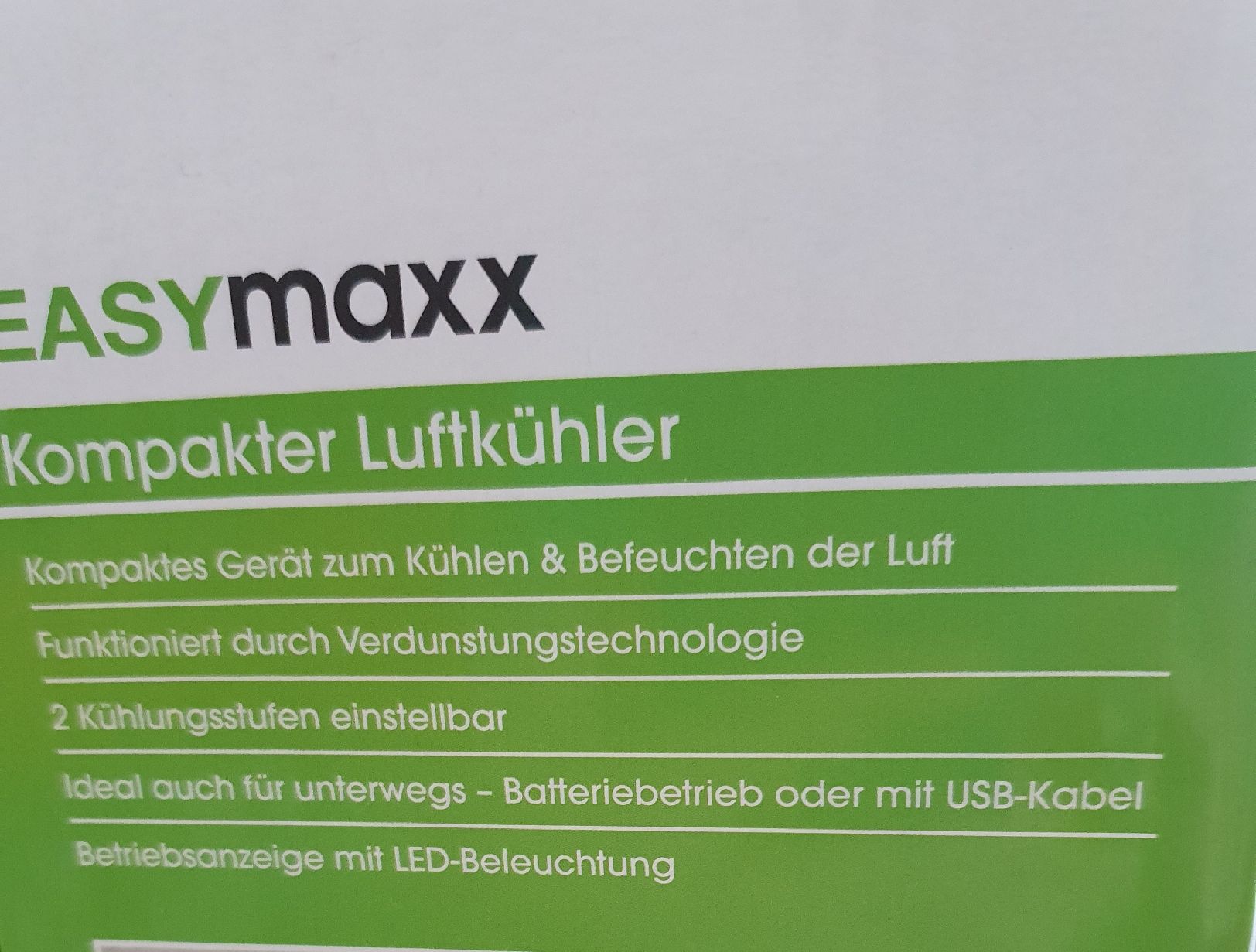 Condizionatori: Luftkühler Kompakt EASYMAXX – Usato da Klingnau venduto da Fee1960 3