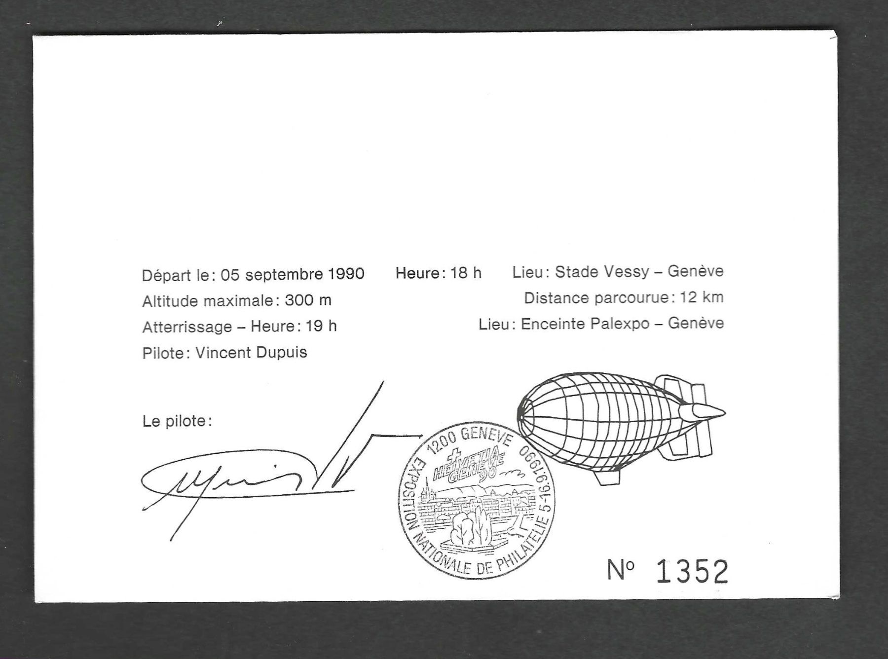 Tutti i francobolli: CH FDC Palexpo 1990 – Usato da Koblenz venduto da Markenhimmel 1