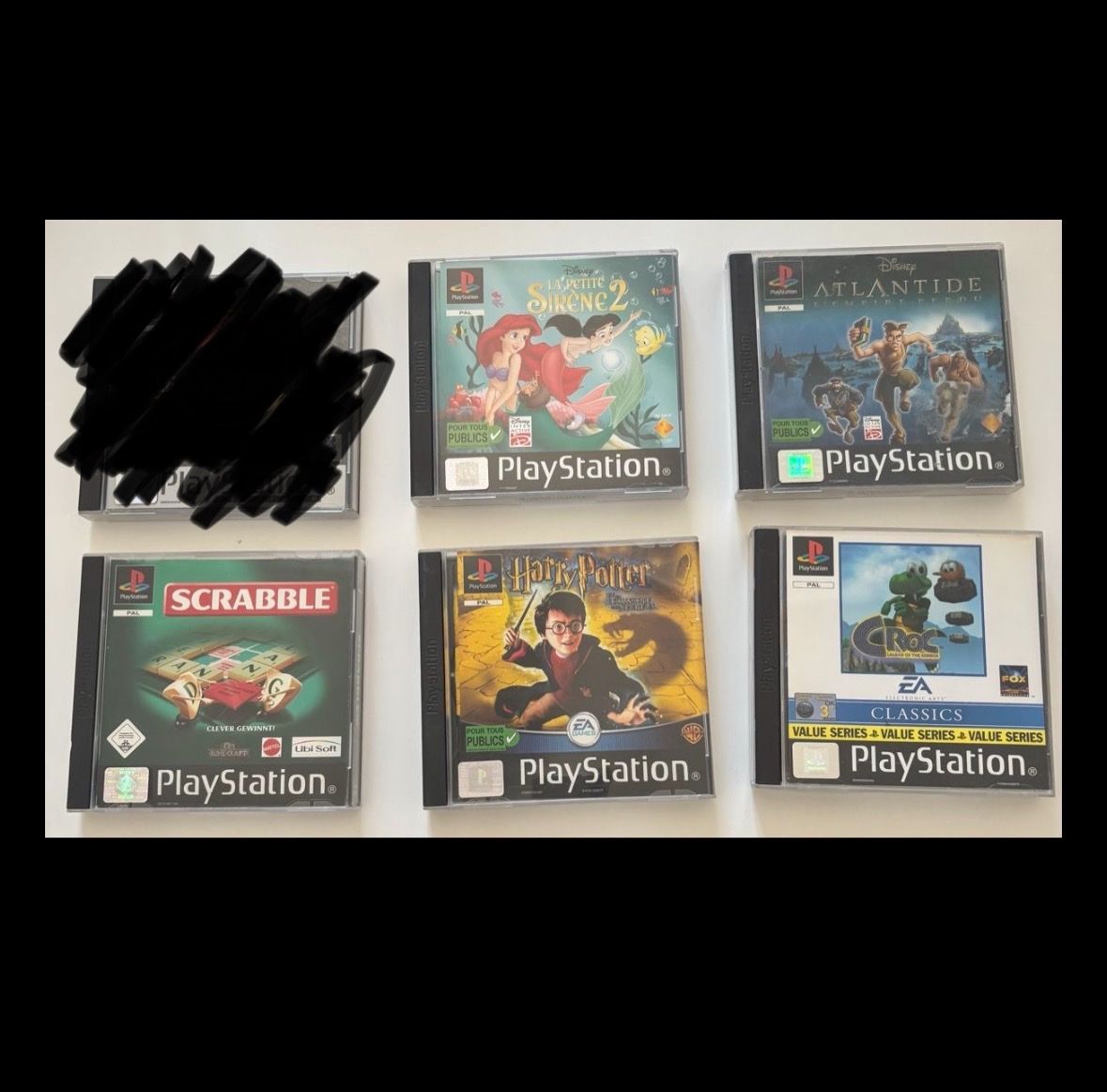 Giochi: Lot de 5 jeux PlayStation 1 – Usato da La Chaux-de-Fonds venduto da DANIELA19961996
