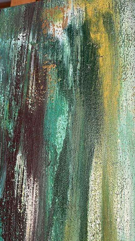 Dipinti: Abstraktes Acrylgemälde 30x70cm Original – Nuovo (secondo la descrizione) da Hochdorf venduto da Jasminurschel 3