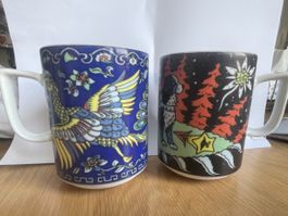 2x grosse "Bopla" Tassen (Langenthal Keramik)