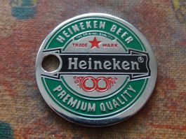 Jeton 25mm  " HEINEKEN BEER / Premium Quality / Trade Mark "