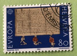 CH Briefmarken mit Gestempelt 