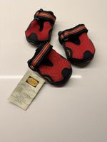 Hundeschuhe Ruffwear Vibram Sohle rot schwarz 3 Stück neu