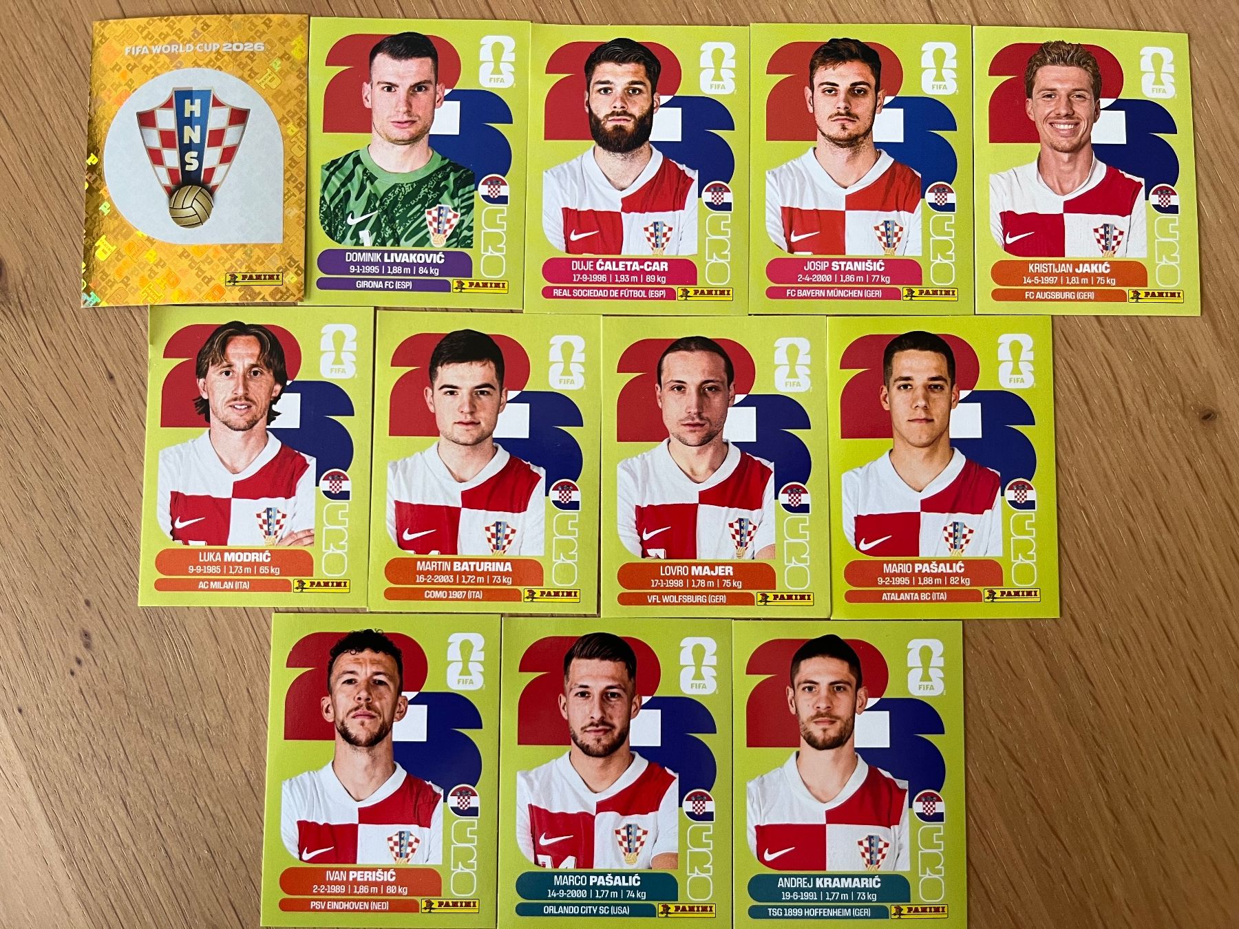 Panini Carte collezionabili: Panini WM 2026 Sticker Kroatien – Nuovo e nell'imballaggio originale da Luzern venduto da strandbar90
