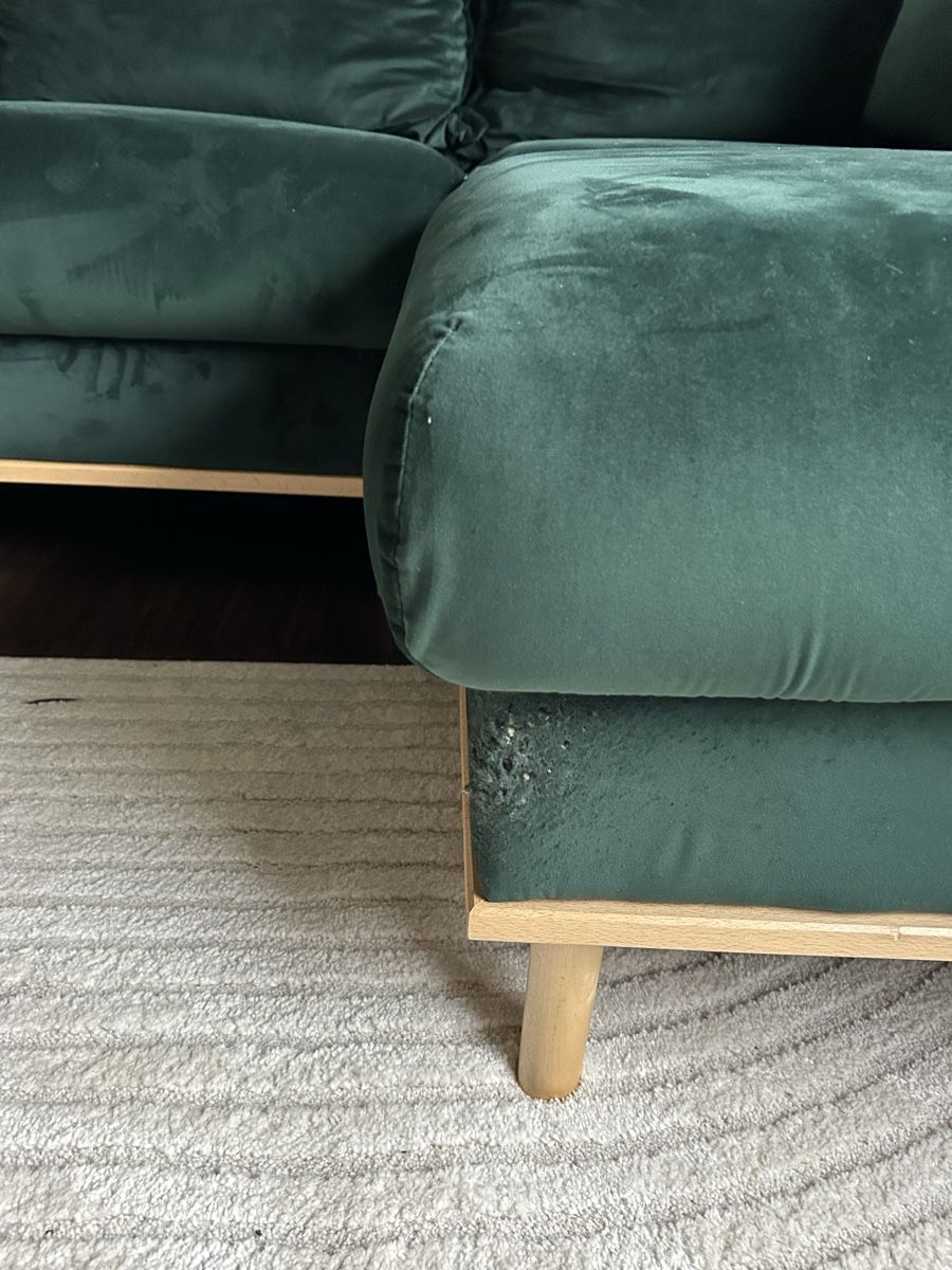 Sofas: Grünes Samtsofa – D'occasion à Luzern par adi_s8n5 2