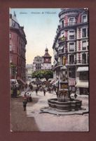GENEVE - Fontaine de l'Escalade - 1911