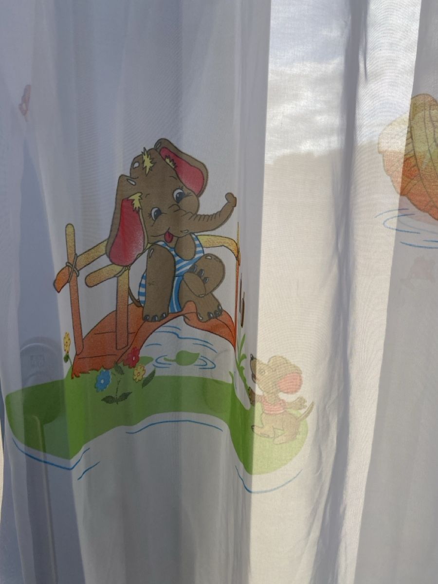 Tende: Vorhang mit Kindermotiv – Usato da Unterterzen venduto da bac_287t 2