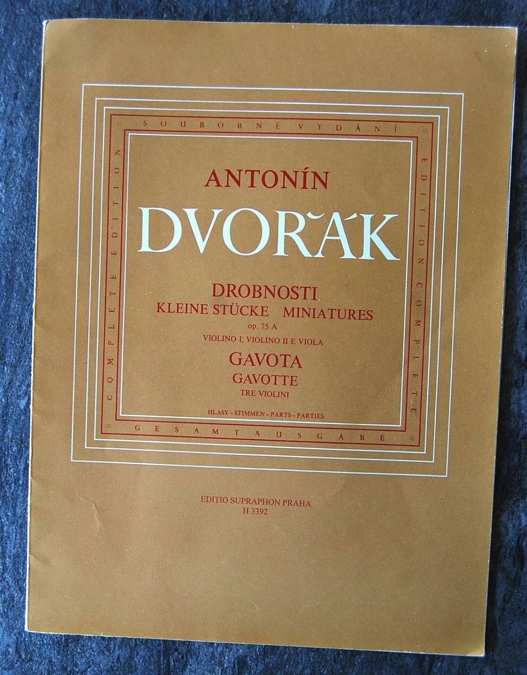Libri: Dvorak - Drobnosti - Gavota – Usato da Rüfenacht BE venduto da Toro06