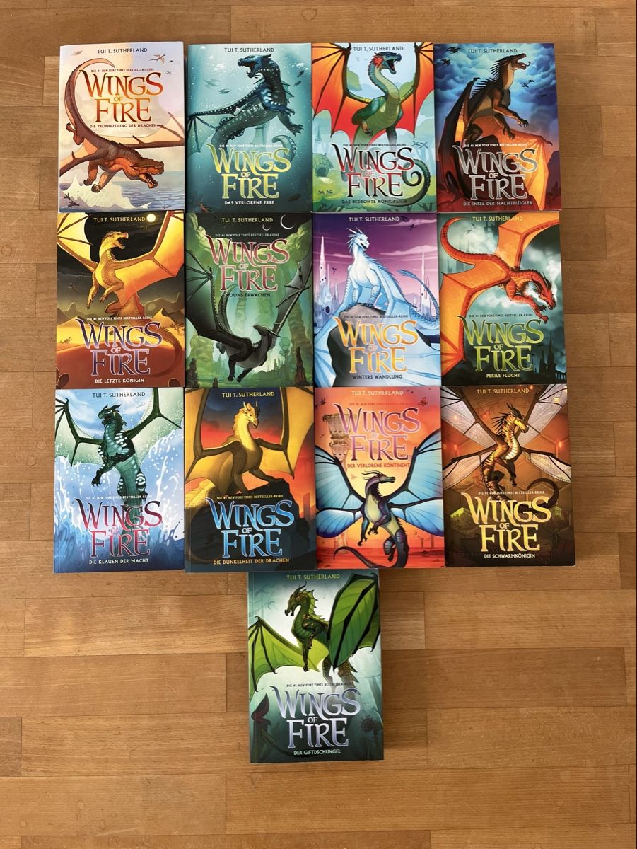Libri: Wings of Fire 1 - 13 – Nuovo (secondo la descrizione) da Berg am Irchel venduto da fam_t8nz