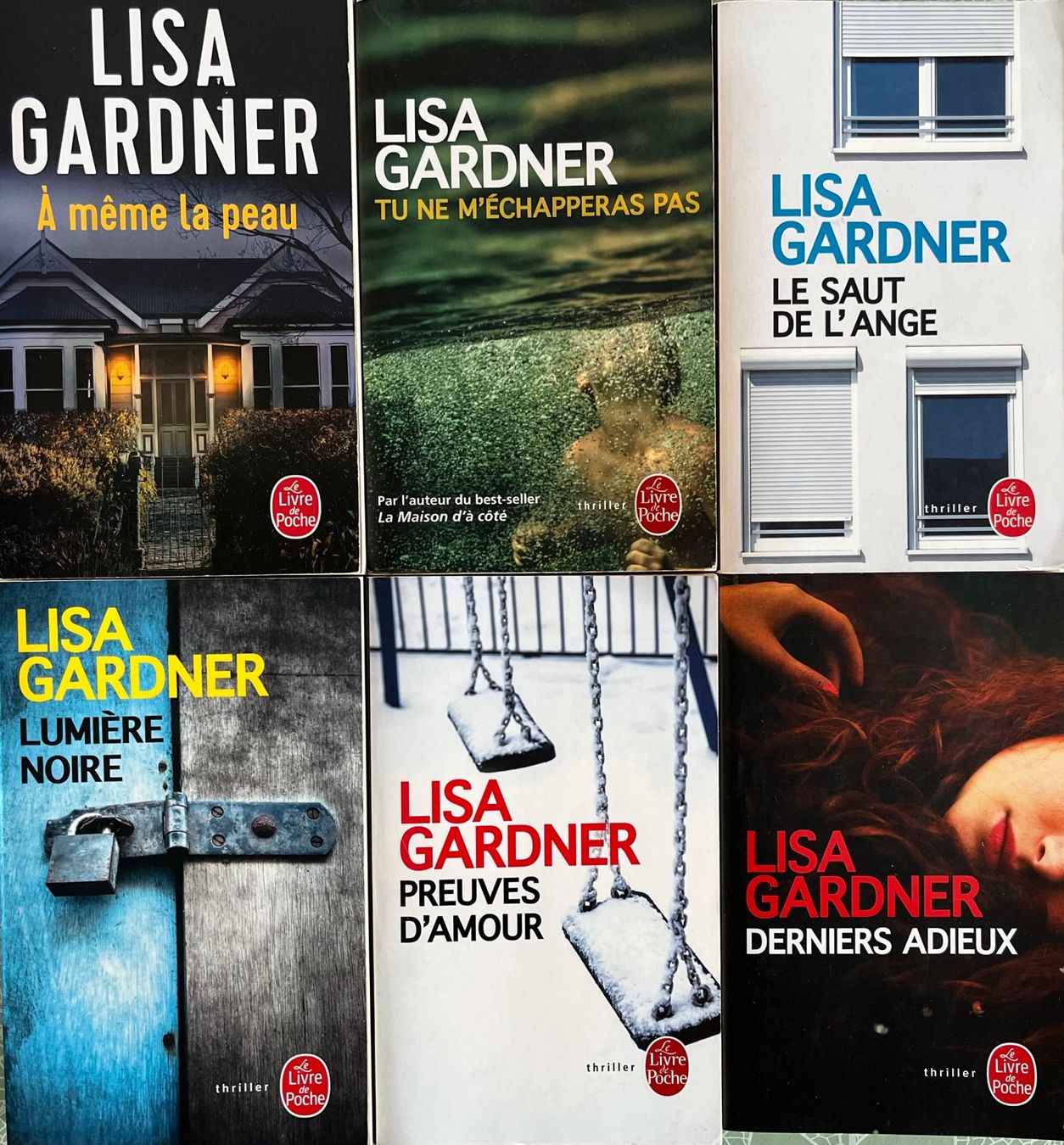 Libri: Lot de 6 romans de Lisa Gardner – Usato da Le Crêt-p-Semsales venduto da staglione69
