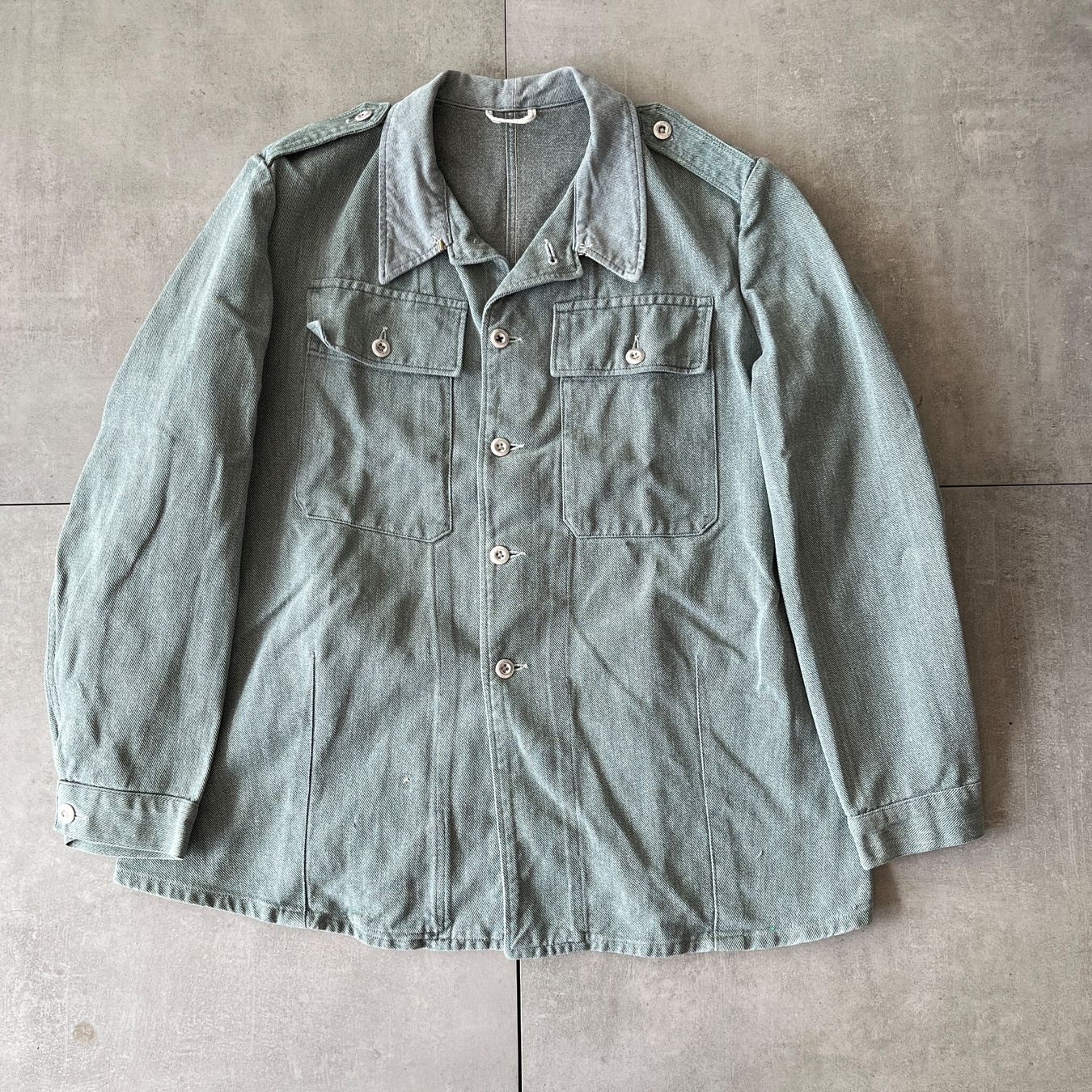 Giacche: 1960s Sappeur Vintage Workwear Engineer Jacket – Usato da Bern venduto da shoprestoredvintage