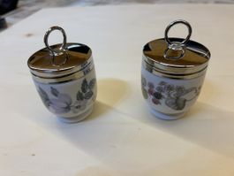 Royal Worcester Eierbecher, Porzellan, England, Top!