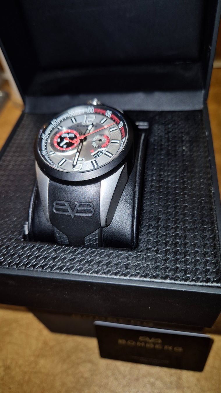 Bomberg Orologi: BOMBERG BOLT 68 "Bullhead" Schweizer Chrono Uhr ref. NS44CH – Nuovo (secondo la descrizione) da ORIGLIO venduto da Mao2 5