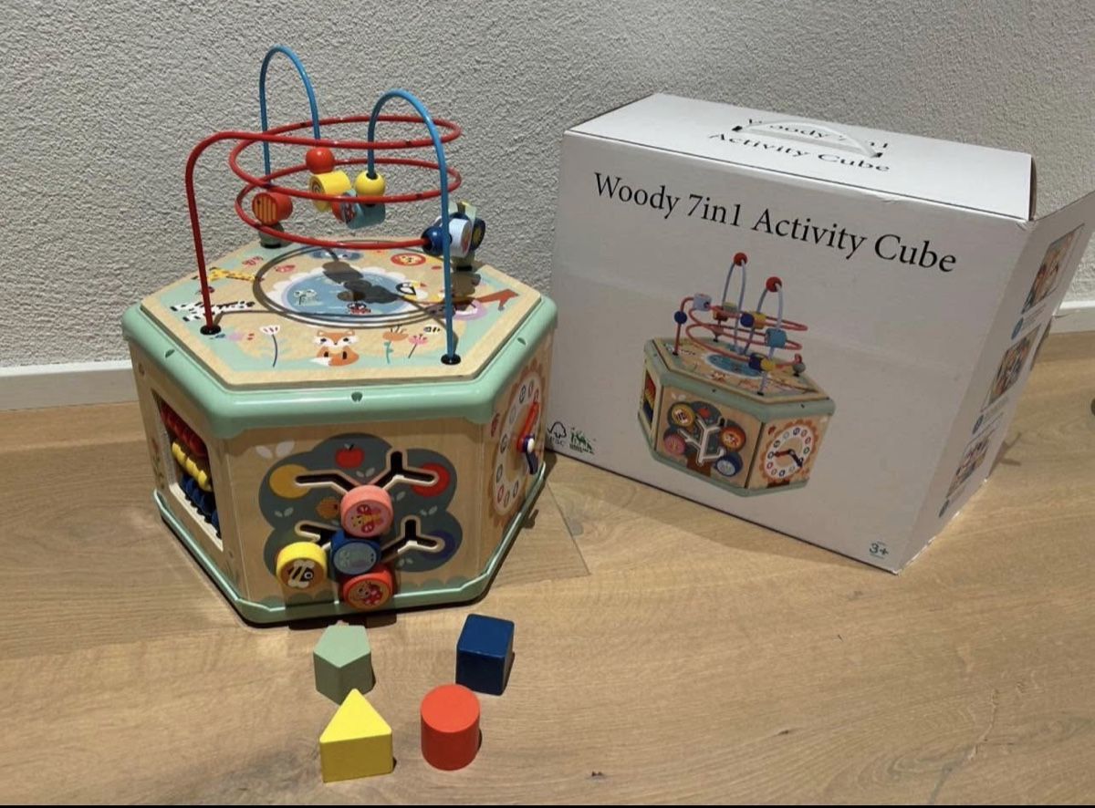 Giocattoli: Woody Activity Cube 7in1, neuwertig – Nuovo (secondo la descrizione) da Rümlang venduto da Jennyanna
