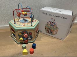 Woody Activity Cube 7in1, neuwertig