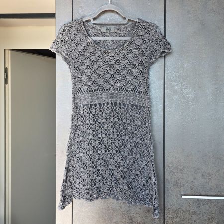 🐸 NILE HÄKELKLEID M STRICKKLEID KLEID GEHÄKELT STRANDKLEID