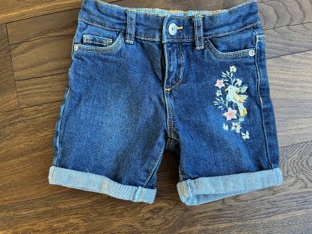 Vertbaudet Shorts Jeans Jeansshorts Mädchen Gr. 104