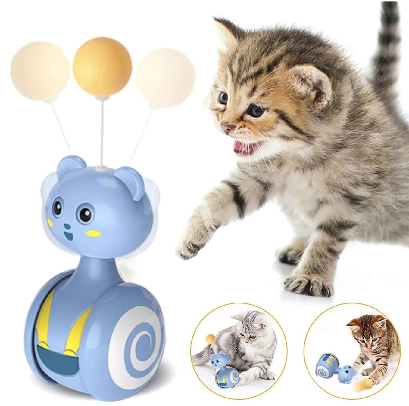 Giocattoli: ✅ Interaktive Katzenspielzeug – Nuovo e nell'imballaggio originale da Wittenbach venduto da ChinaSeidenstrasse 4