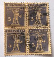 4 er Block Nr.157 mit Stempel Tellknabe  