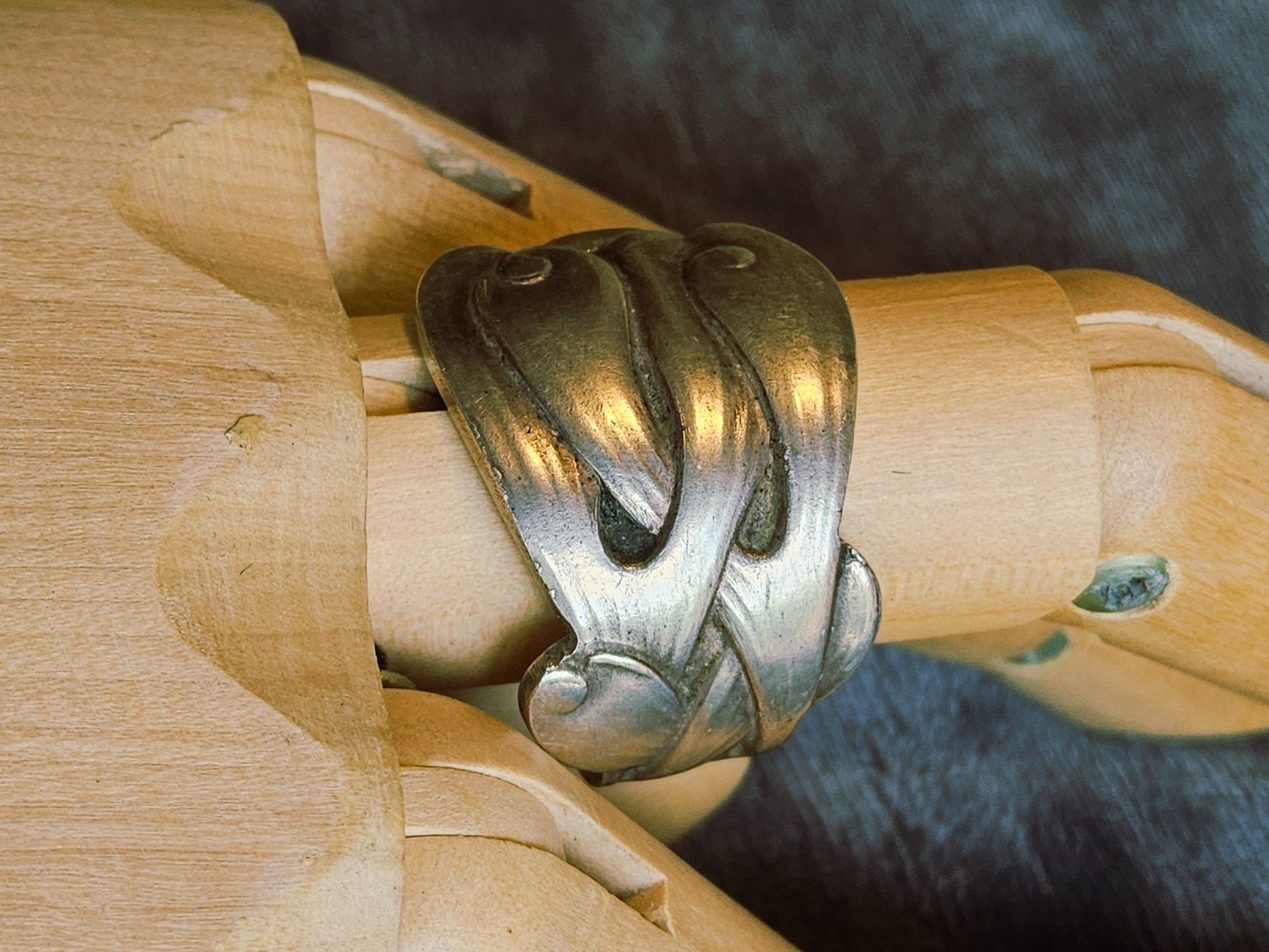 Anelli: Jugendstil 1916 signierter Ring, Grösse 64 – Usato da Zürich venduto da SciTec 4