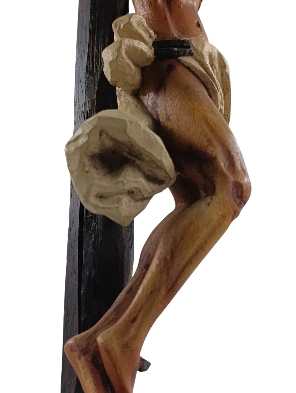 Sculture & Statue: Grosser antiker Barock-Kruzifix   – Usato da Hochfelden venduto da Relict 5