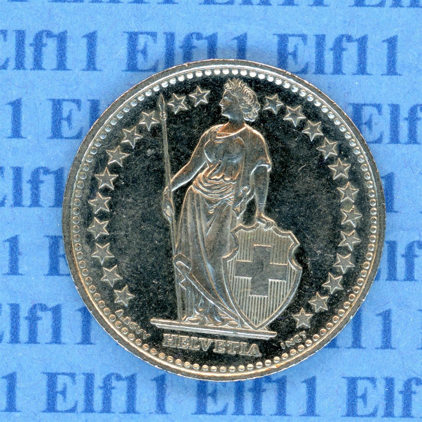 Tutti le monete: CHF___1.00 2007 -vz 1 Franken – Usato da Widnau venduto da Elf11 1