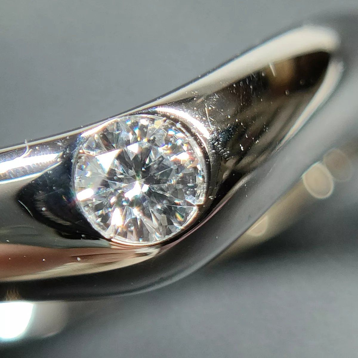 Bulgari Anelli: BULGARI SOLITAIRE RING 950 PLATIN DIAMANT – Usato da Bottighofen venduto da menschenfamilie 6