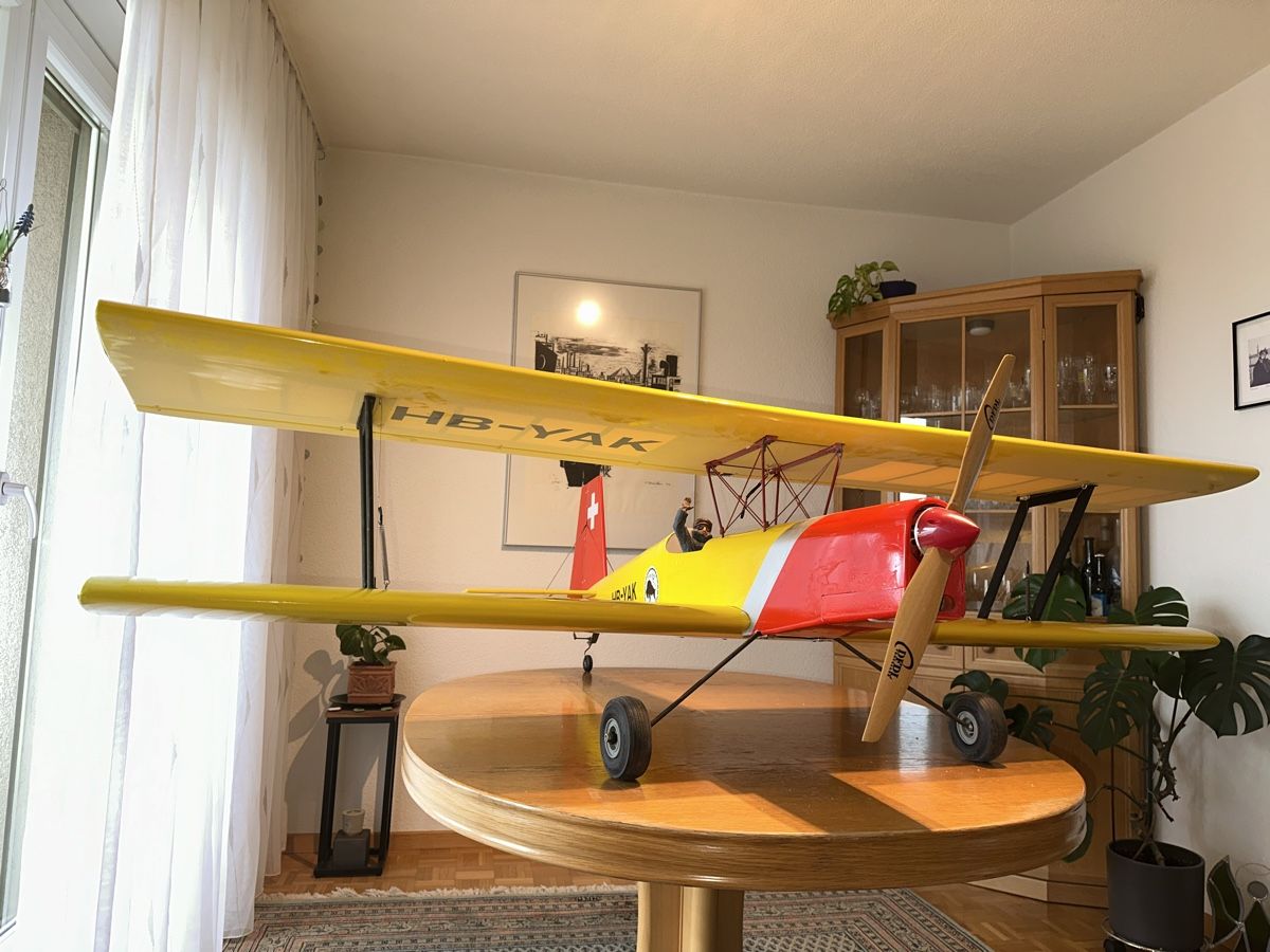 Modellismo RC: Doppeldecker HB-YAK – Usato da Erlinsbach SO venduto da Laserexp74 4