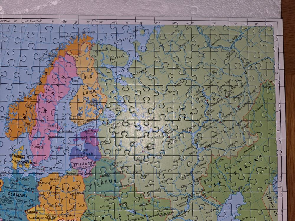 Ravensburger Puzzles: Ravensburger Puzzle Europa politisch 500 Teile – D'occasion à Gossau SG par oreliefredy 5