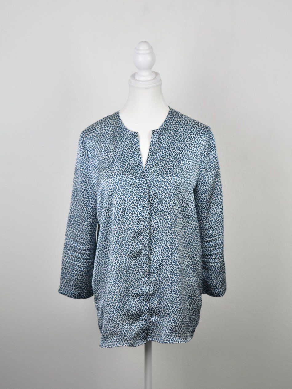 Hugo Boss Camicette: Hugo Boss Bluse, Gr.38, blau/weiss – Usato da Nürensdorf venduto da 2ND_STORY 1
