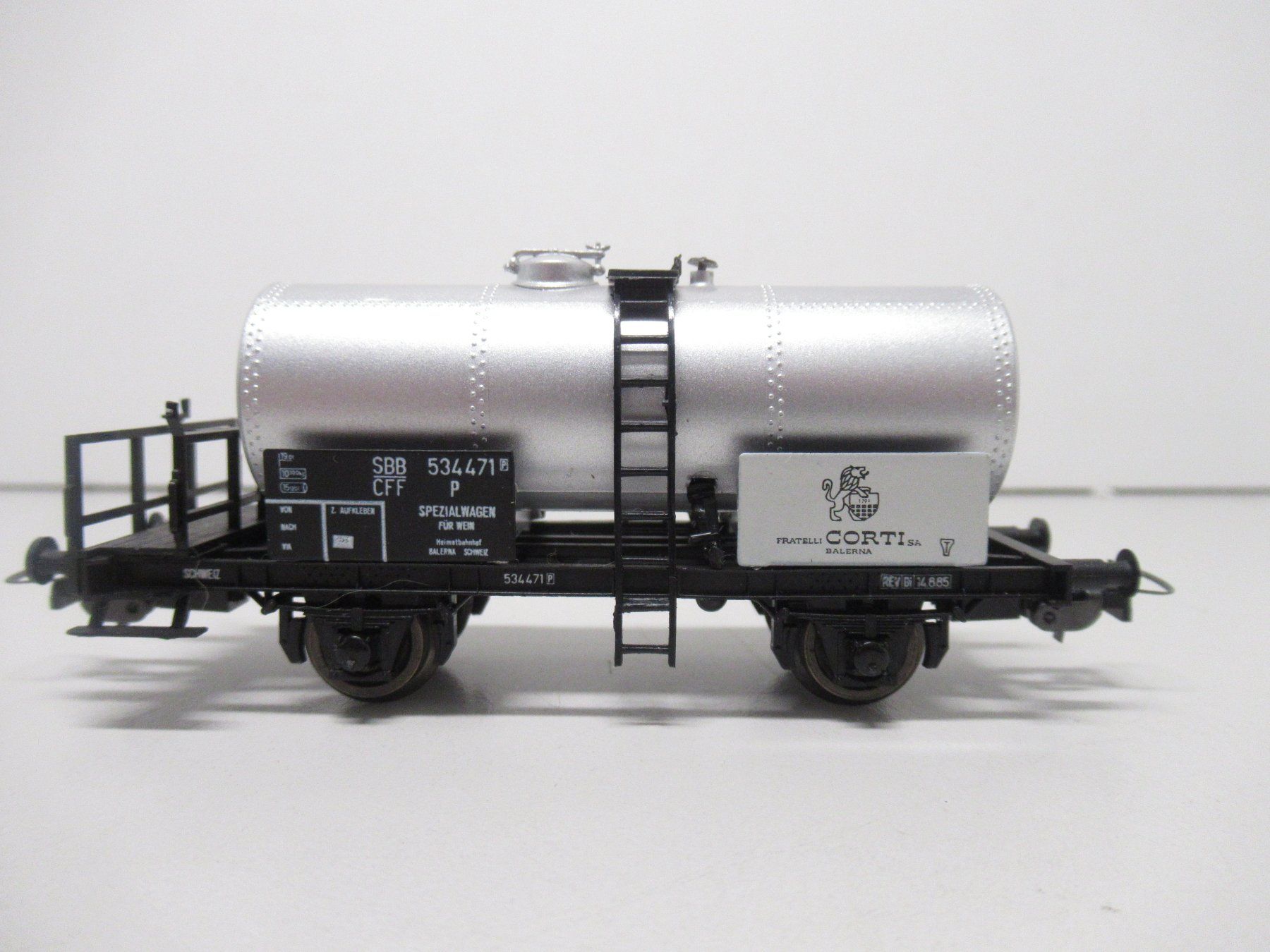 Sachsen Modell 16026 Kesselwagen Conti SBB CFF FFS DC GS H0 (Gebraucht ...