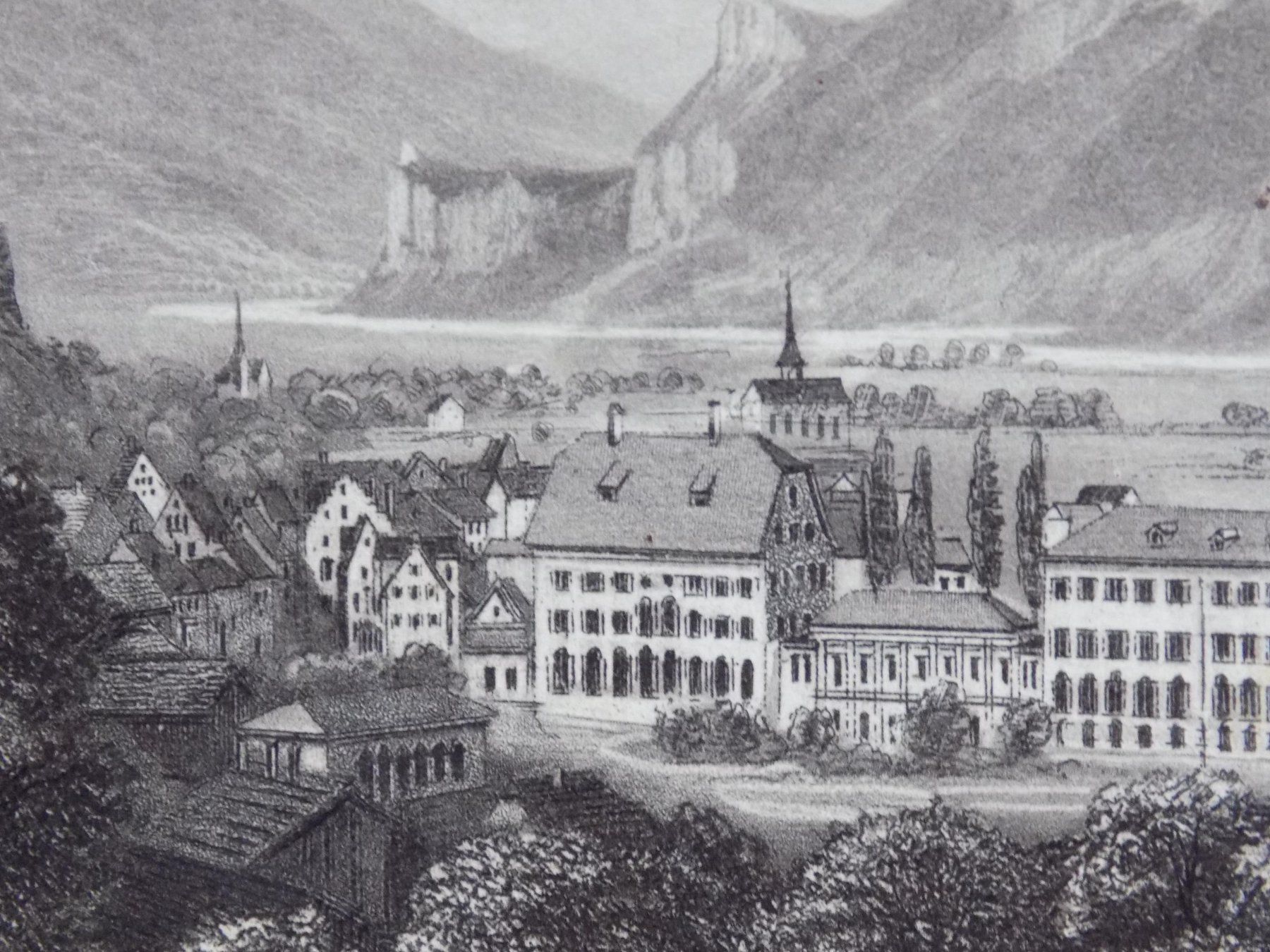 Incisioni: Ragaz kleine Ansicht – Usato da Risch venduto da Rischli15 7