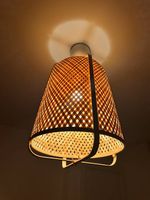 Lampe suspension bamboo KNIXHULT