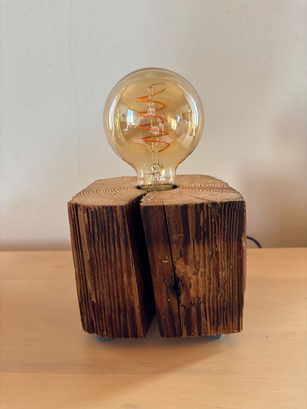 Lampade: Altholzlampe rustikal / DIY-Lampe / Nr 2 – Nuovo (secondo la descrizione) da Flawil venduto da lukas002 3