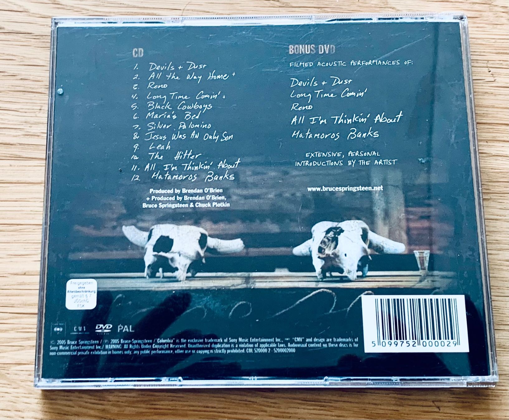 CD: Bruce Springsteen Devils Dust – Usato da Zürich venduto da Fieber 2