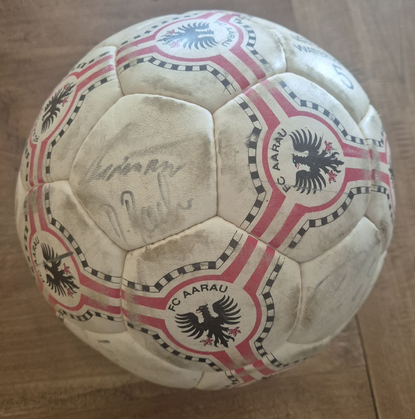 Palloni: FC Aarau Matchball – Usato da Rieden AG venduto da Hema55