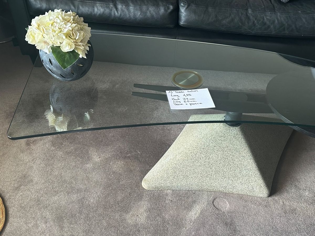 Tavoli: Table basse salon  – Usato da Genève venduto da Vmetraux 2
