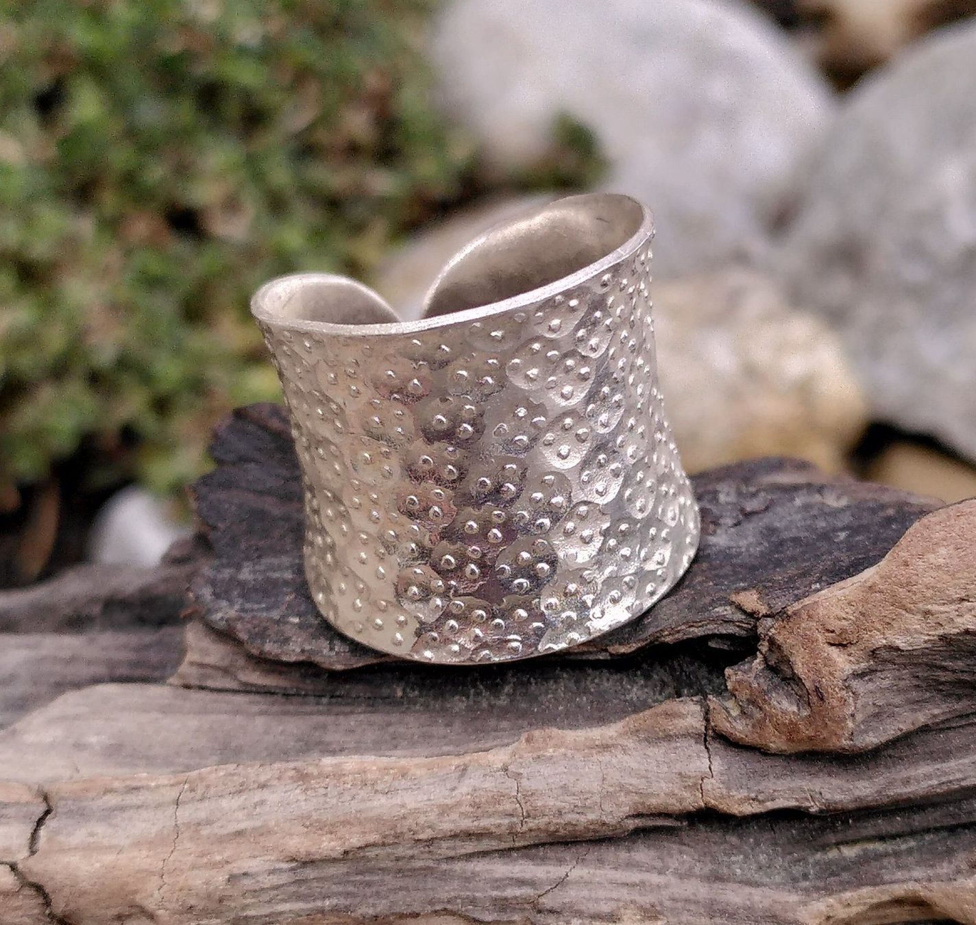 Anelli: Silberring – Nuovo e nell'imballaggio originale da Lauperswil venduto da Naturhandwerk