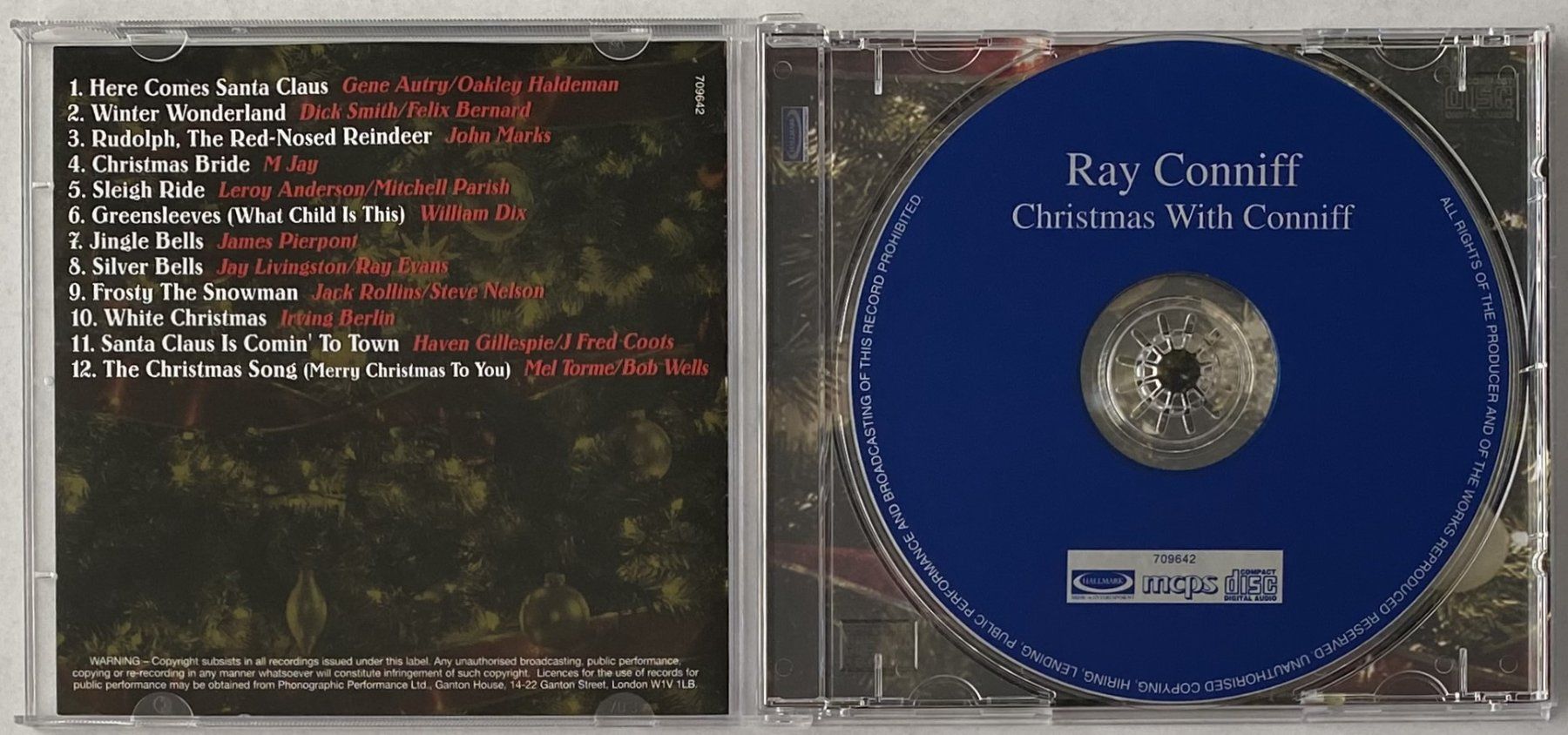 CD: The Ray Conniff Singers, Christmas With Conniff – Nuovo (secondo la descrizione) da Flums venduto da Asquillo 2