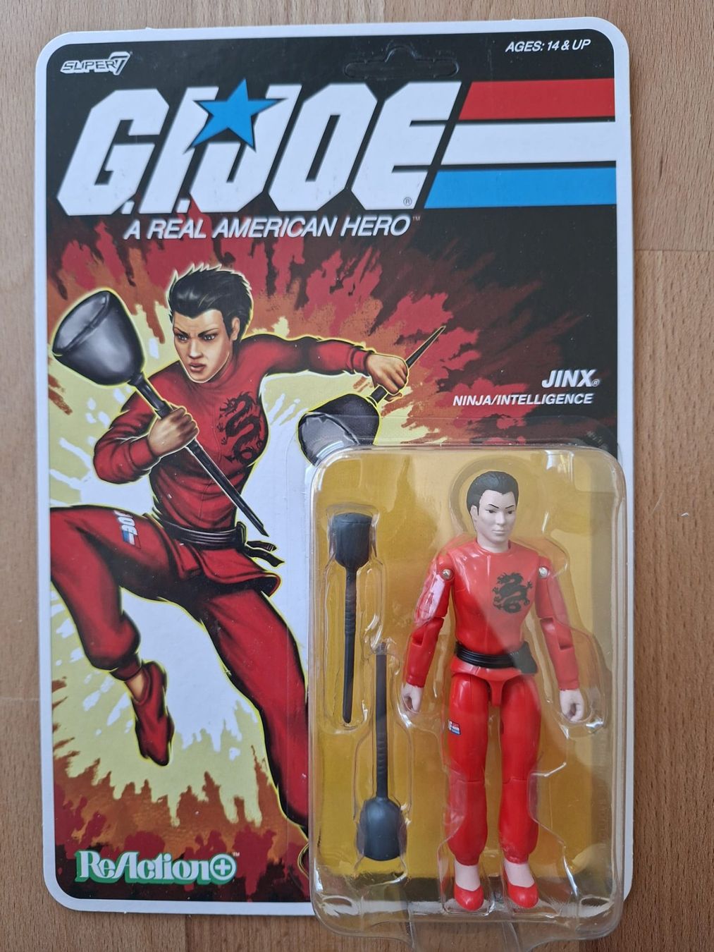 Hasbro Giocattoli: G.I. Joe "Jinx" Super7 ReAction+ (O-Ring) – Nuovo (secondo la descrizione) da Iragna venduto da vicdeolive_0